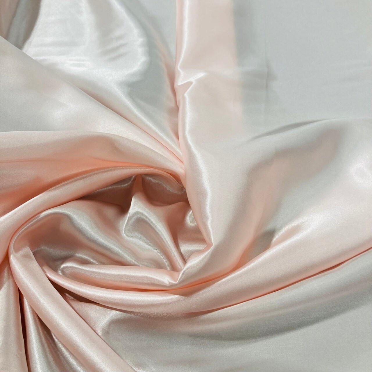 1 Yard Charmeuse Medium Satin Lining Polyester Fabric Elegant Dressmaking Material 60 Inch Width